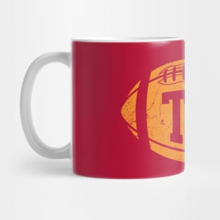 TB Retro Football - Red Mug